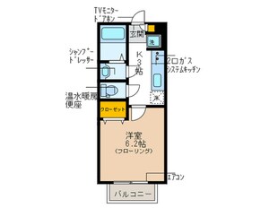 パル石橋の物件間取画像